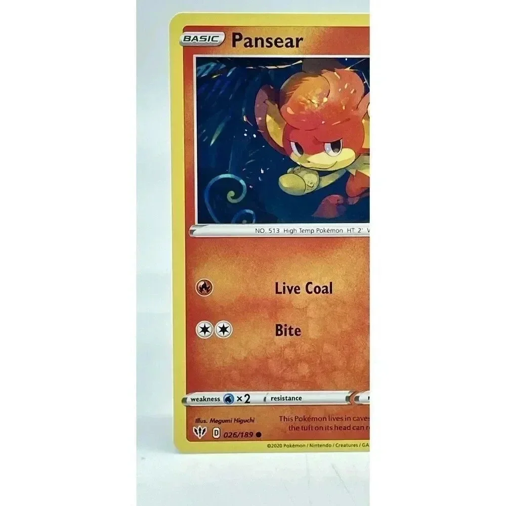 Pansear 026/189 Common Darkness Ablaze Non-Holo Pokemon TCG Mint Unplayed‎